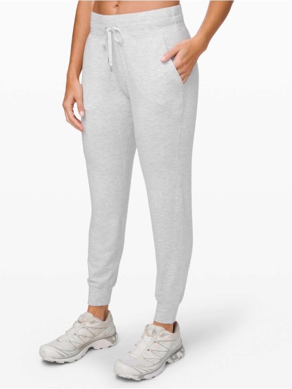 Lululemon Warm Down Jogger *Soft Touch
Heathered Core Ultra Light Grey size 12